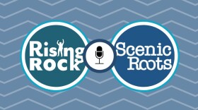 Rising Rock + Scenic Roots logos
