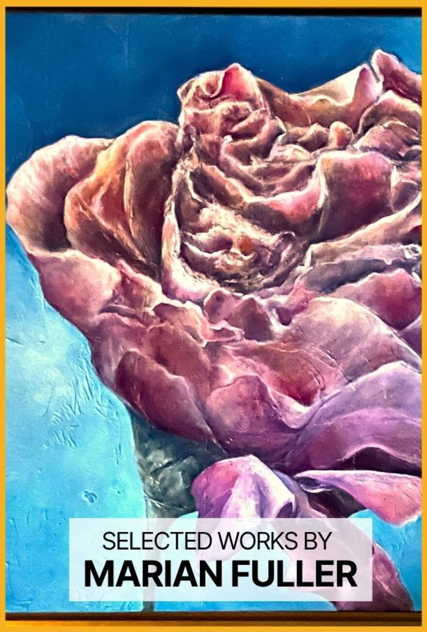 Alliance for the Arts' graphic for Marian Fuller exhibition.