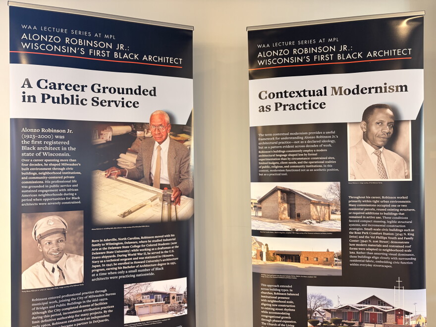 Display at America’s Black Holocaust Museum of  Alonzo Robinson Jr.