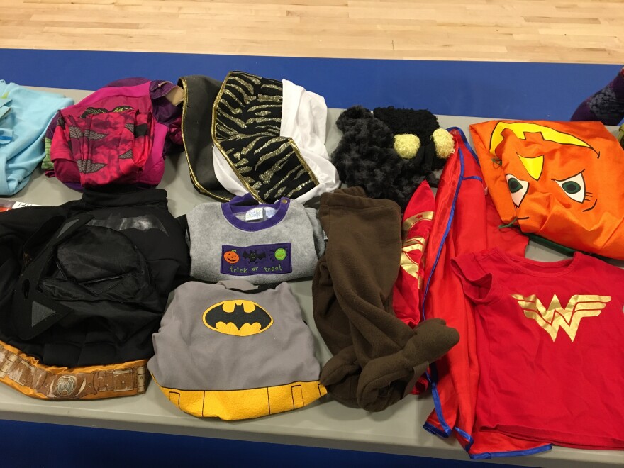 The cities of Lafayette and Louisville and the town of Superior teamed up to put costume donation drop boxes in strategic locations during the month of September. More than 200 costumes were donated.