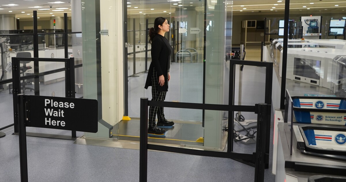 TSA unveils a prototype self-service airport checkpoint security ...