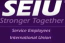 Logo of the Service Employees International Union.