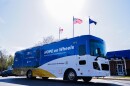 University of Kansas Cancer Center’s retrofitted bus, dubbed “HOPE on Wheels,” will offer free screening events, including for skin, prostate, and breast cancer, throughout Kansas and Western Missouri, with an emphasis on serving rural communities.