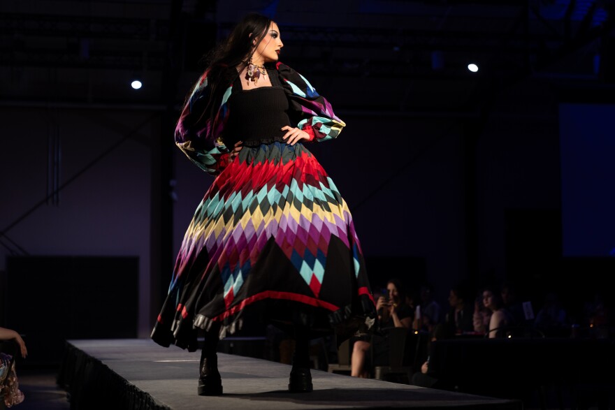 runway dress designer This Couture Dress Is Made of Hundreds of Glass Bubbles