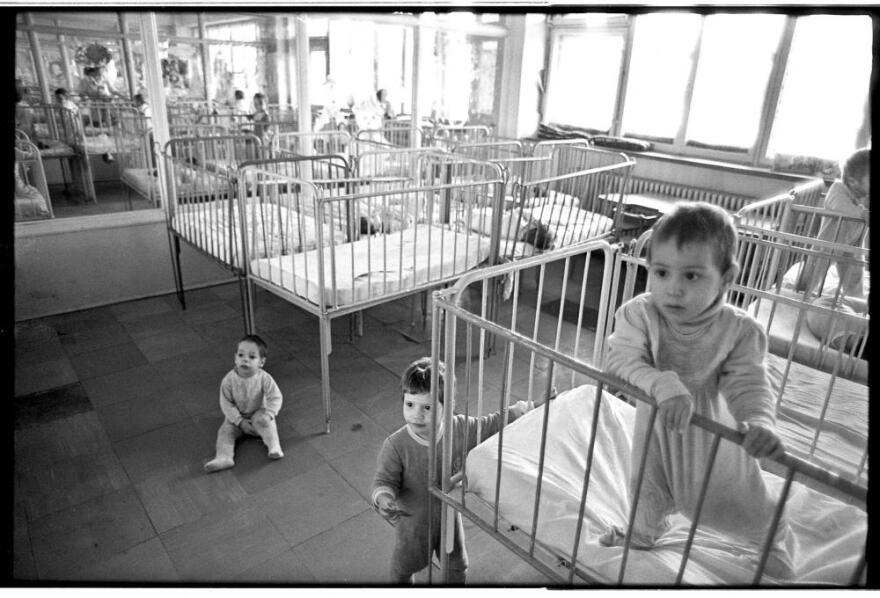 Romanian children in the Bucharest Early Intervention Project.