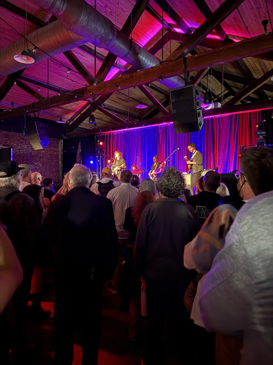 S.G. Goodman and her band playing in front of an audience at Big Ears 2026