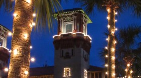 Nights of Lights in St. Augustine, Florida.