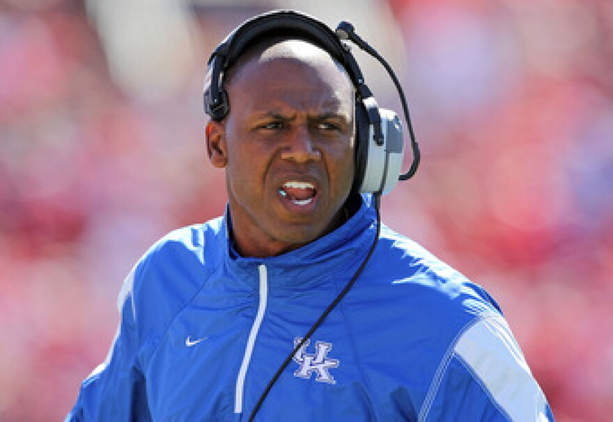 In his first year at the helm, UK Joker Phillips led the Wildcats to a 6 and 6 record with wins over Louisivlle and SEC East Champion South Carolina.