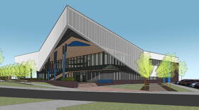 Architectural rendering of South Carolina State University's new library.