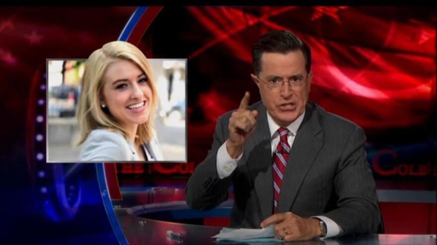 Katie Eastman's first appearance on <em>The Colbert Report </em>wasn't her last.