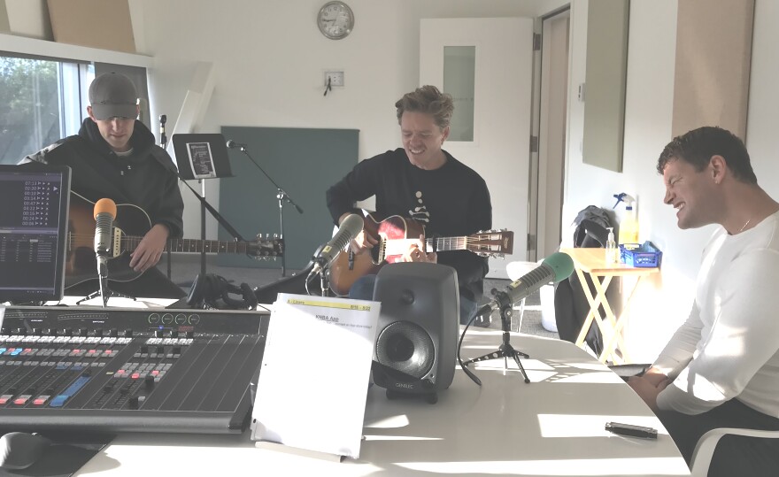 Dan Wallage, Nic Johnston, and Jack Rollins