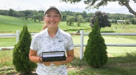 Emily Nash, shown on Aug. 8 after <a href="http://www.mgalinks.org/about-us/news/2017/news_2017_080317b.html">winning</a> the Massachusetts Golf Association's WGAM Junior Amateur Championship. This month, in an unrelated high school tournament, Nash was denied a trophy despite her winning score.