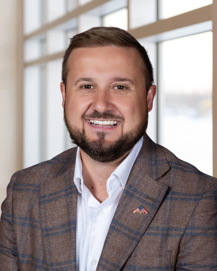Austin Peterson is running for Senate District 4 in the 2026 election.