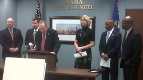 The Omaha City Council holds a news conference Monday to discuss amendments to the police union contract.