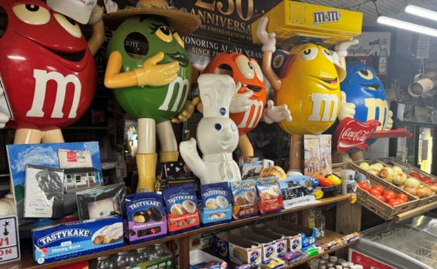 Groceries and fun items fill “The Store”.