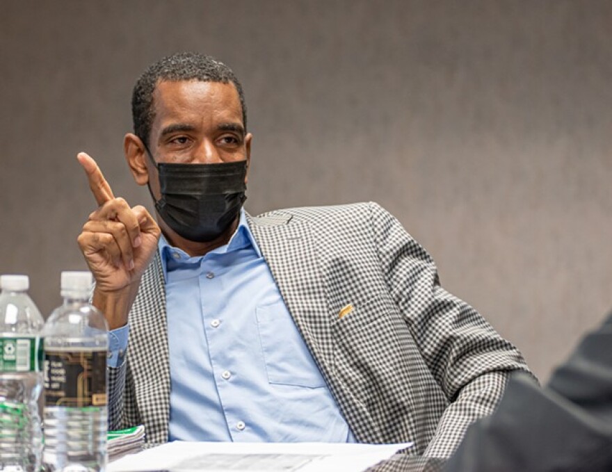 Malik Evans is reserved as a politician, strongly preferring talking about issues over the spotlight.