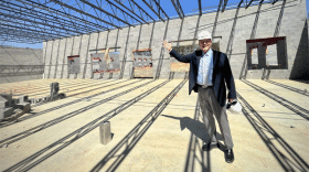 Bristol officials are using ARPA funds to build a new school -- the first one in more than half a century. (Photo by Mallory Noe-Payne, Radio IQ)