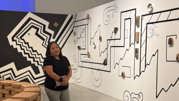 Participating artists in I Thought I Saw You Yesterday, curated by hazel batreschavez, include Amanda Dannáe Romero, ashleigh steele chavez, Caroline Liu, claudia hermano, Esteban Ismael Durán, Jesus Miguel Avena, Joe Ramiro Garcia, Margarita Paz-Pedro (pictured), and Stephanie J. Woods.