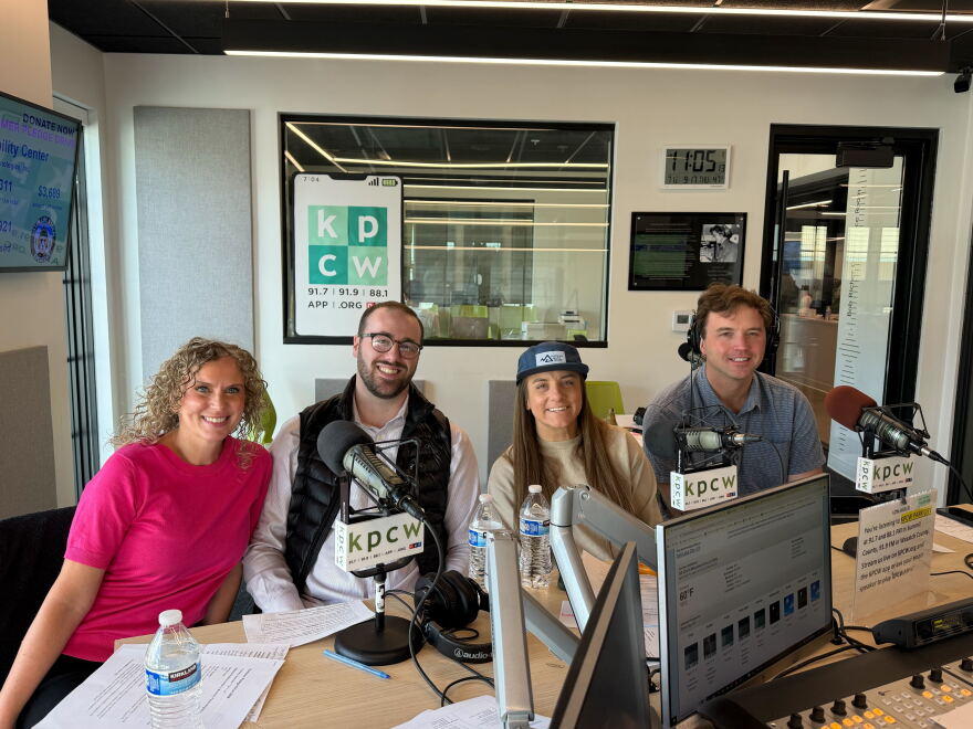 Representatives for the NAC's hour of the Summer Pledge Drive in the KPCW studio.