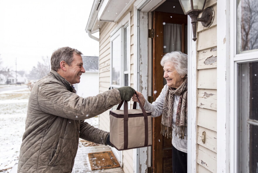The local Meals on Wheels chapter has 300 seniors on the waiting list.