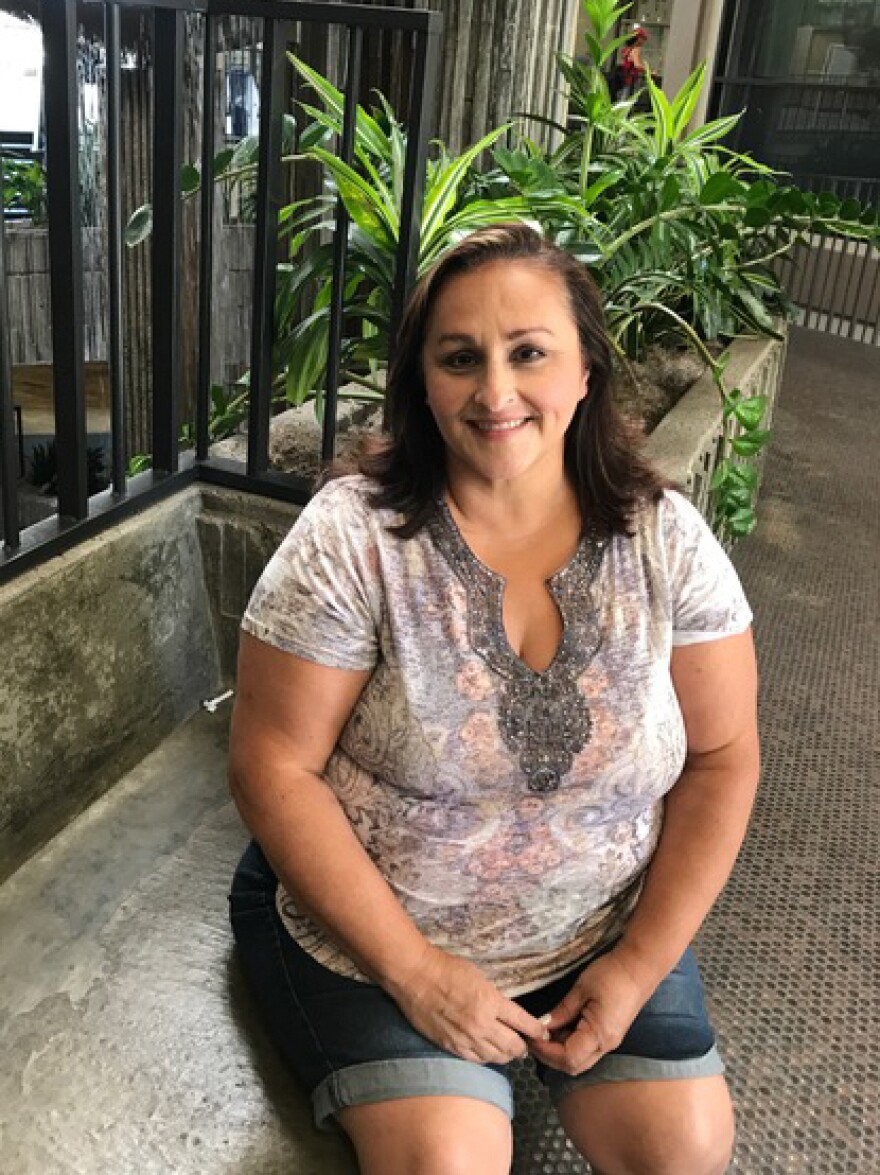 Irma Castaneda, 49, says the bright side of becoming eligible for Medicaid was her family now faces fewer out-of-pocket expenses for health care.