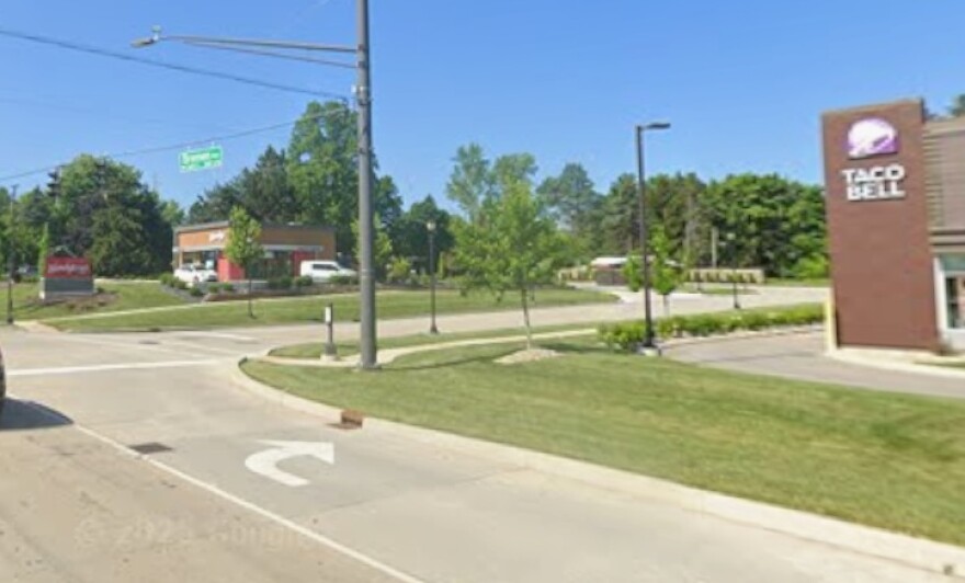 Bremen Highway, across from the Meijer store in Mishawaka.