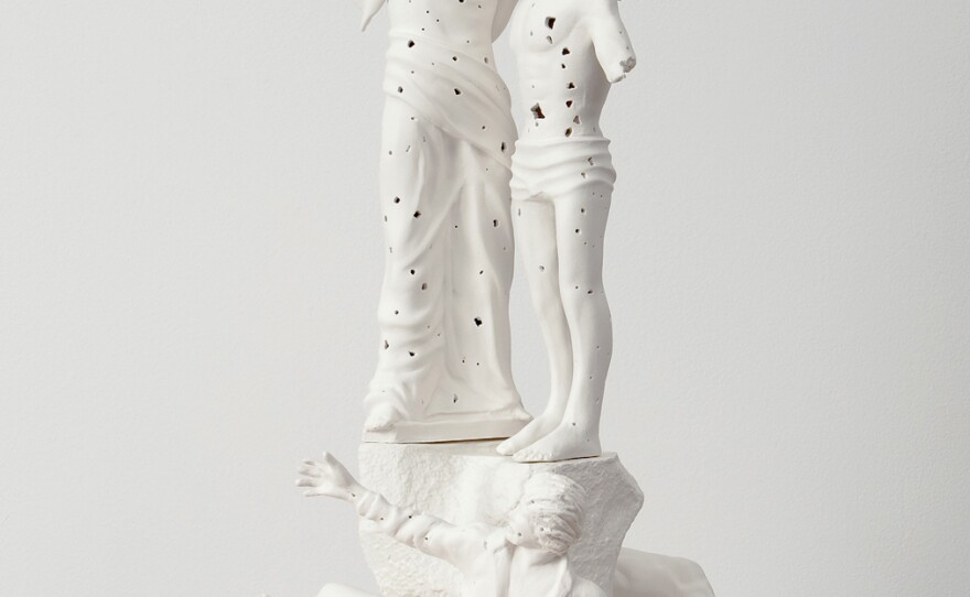 Mona Hatoum's<em> Witness</em> recalls the destruction caused by Lebanon's long civil war.