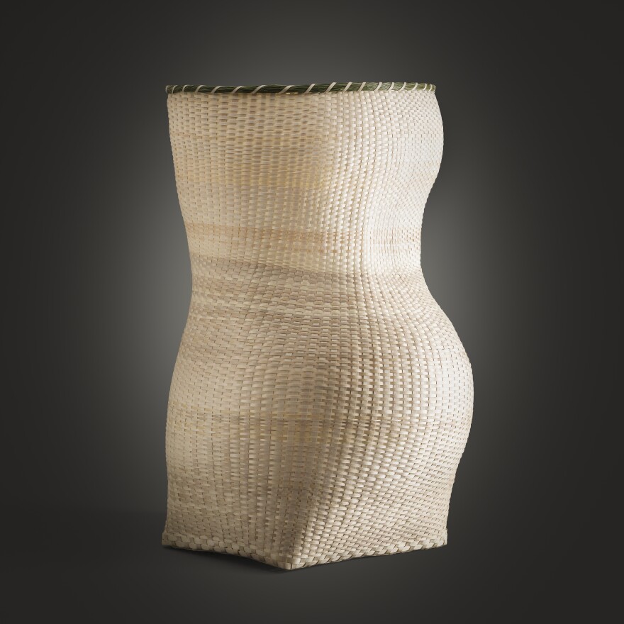 Cherish Parrish (Ottawa/Pottawatomi), <em>The Next Generation — Carriers of Culture,</em> 2018, black ash and sweetgrass