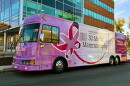 The Hartford Hospital 3D mobile mammography bus is parked just outside the Charter Oak Health Center in Hartford on October 22, 2026. It's part of the “Take the Time” Mobile Mammography Program. Community Outreach Specialist Shanae Grant said people can call 860-972-1243 to learn where the bus will be traveling.