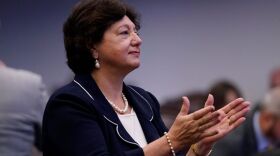  Florida Sen. Kathleen Passidomo is shown during a legislative session, Friday, April 30, 2021, at the Capitol in Tallahassee, Fla. 