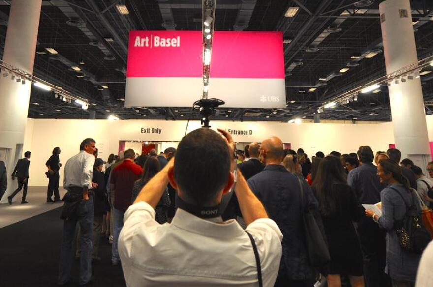 Art Basel Miami Beach 2014 hosted 73,000 people over its five days.