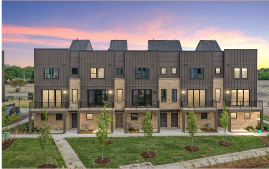 Rendering of The Village of Ann Arbor housing complex.