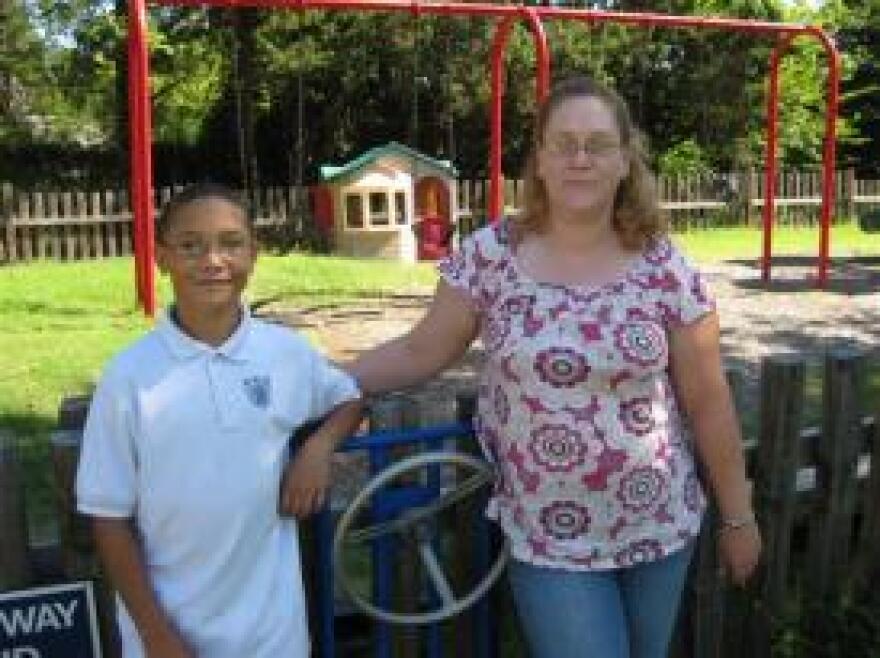 Barbara Minyard and her son Kyle 