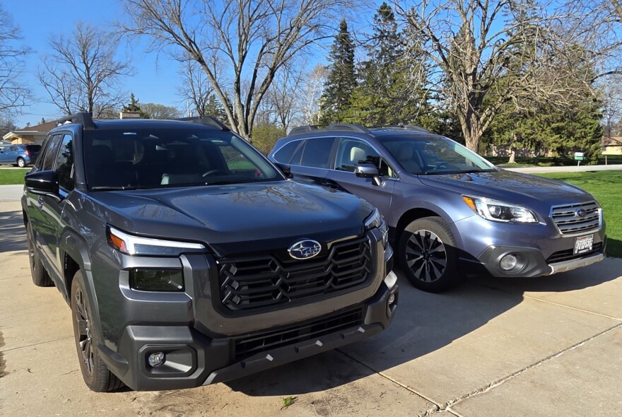 2026 Subaru Outback Limited XT old and new