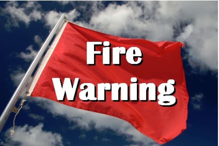 Red Flag Warning for Region