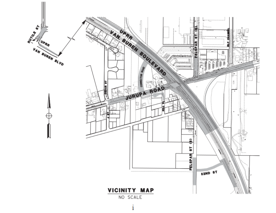 Diagram of planned construction.