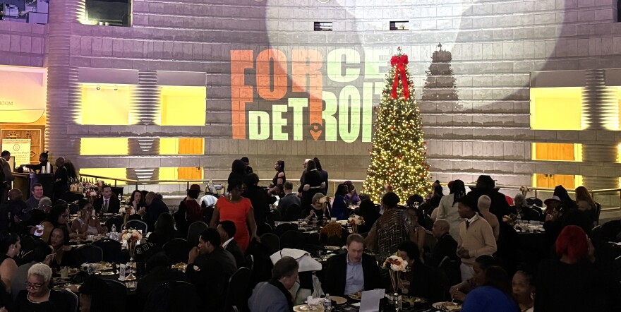 FORCE's 10th anniversary gala at the Charles H. Wright Museum of African American History in Detroit.