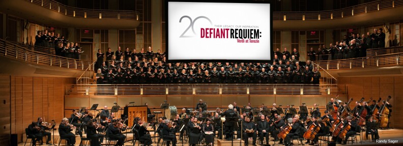 "Defiant Requiem" performance at the Strathmore in North Bethesda, MD on April 20, 2022.