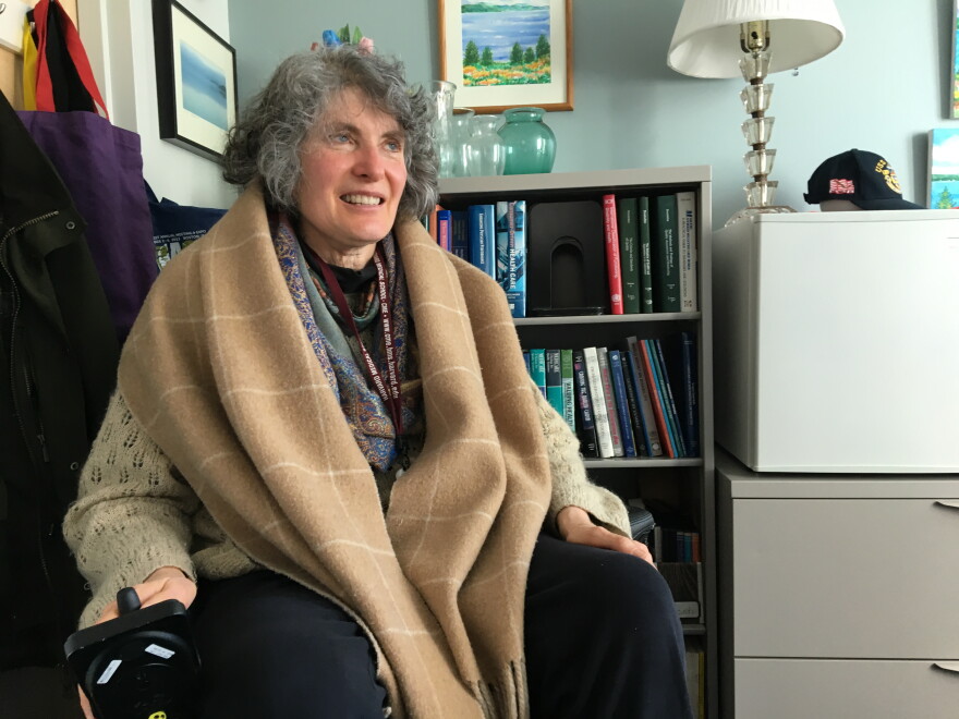 Lisa Iezzoni is professor of medicine at Harvard. She has multiple sclerosis and researches disparities in health care for people with disabilities.