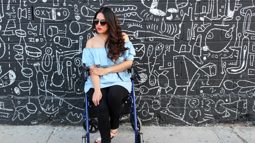 Maryangel Garcia Ramos, 32, is a disability activist from Mexico.