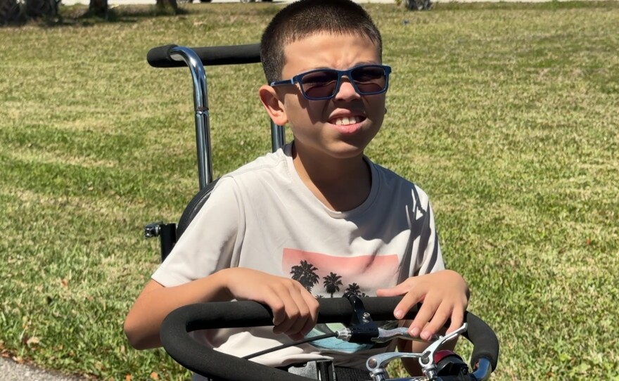 Robbie’s Riders, Grampy’s Charities and Sanibel Captiva Community Bank presented custom-made, adaptive bicycles and tricycles to local special needs children. Eight adaptive tricycles, worth nearly $3,000 each, were given out on Friday, March 20, 2026.