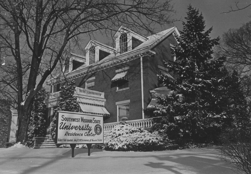 An old impage of Kellett Hall, which was a donation from the Howard Kellett family in the early '70s; it was the first real