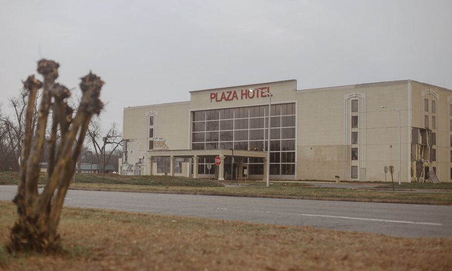 Marriott plans to build a 125-room Courtyard to replace the old Plaza Hotel next to Pine Bluff’s convention center — another result of efforts to draw major companies to the city.