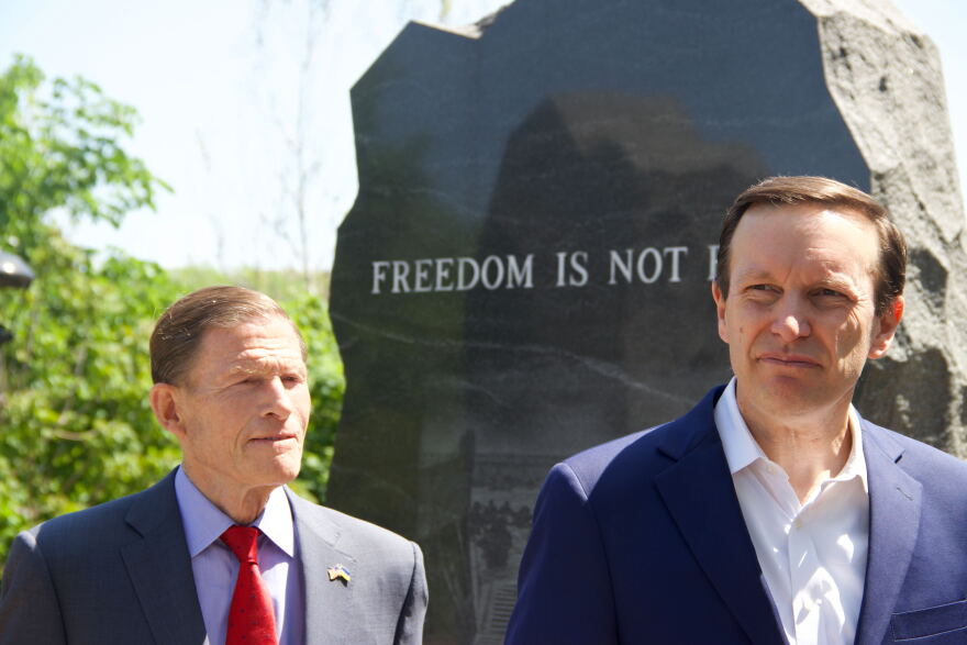 U.S. Senators Richard Blumenthal and Chris Murphy