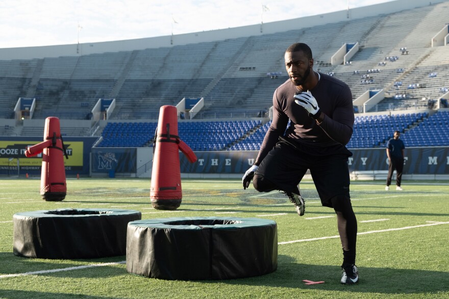 Aldis Hodge stars as Brian Banks in Tom Shadyac's <em>Brian Banks. </em>