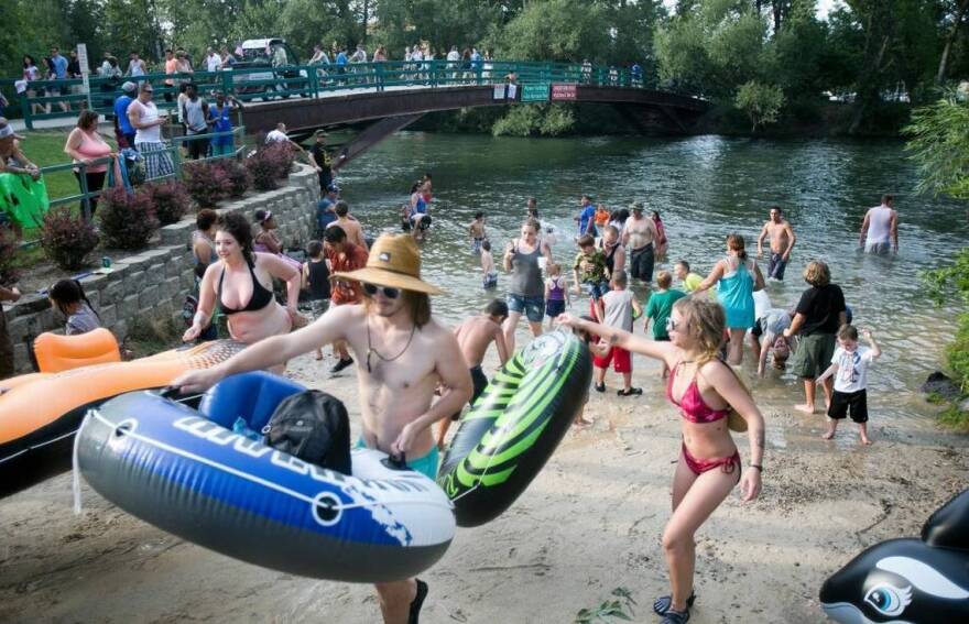 Why You'll Need To Inflate Your Own Rafts Before Floating The Boise