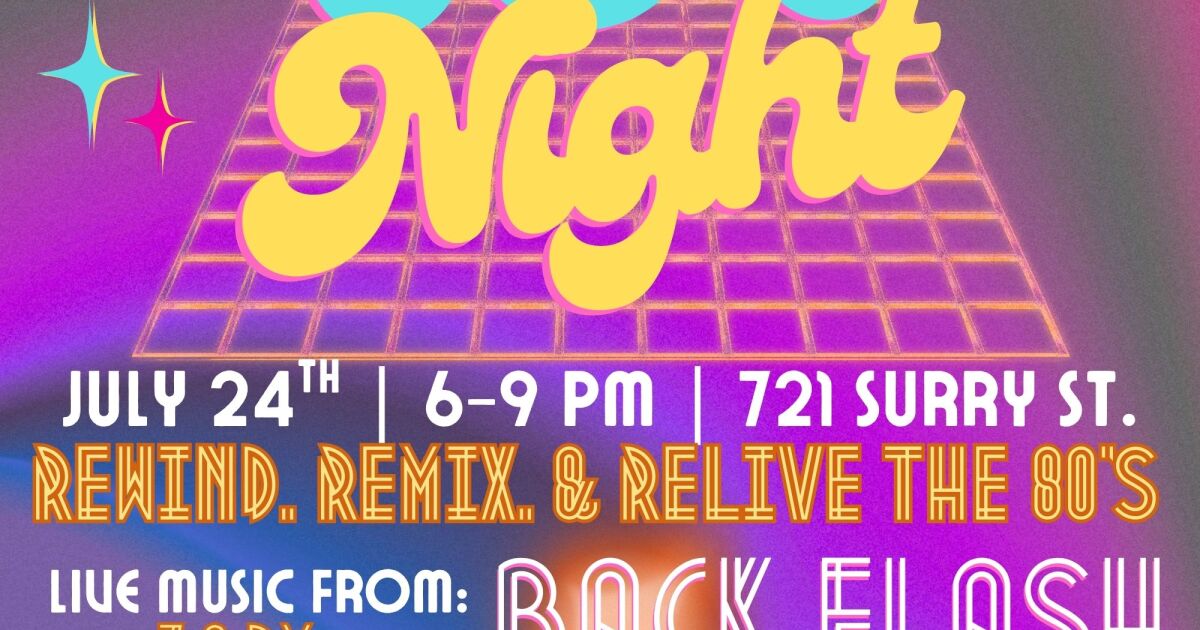 Back in Time: 80's Night