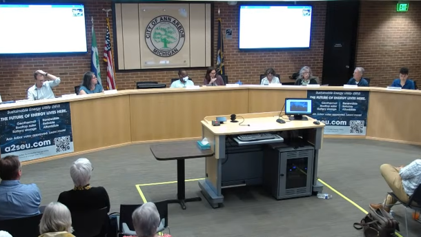 The Ann Arbor Planning Commission at its regular meeting.