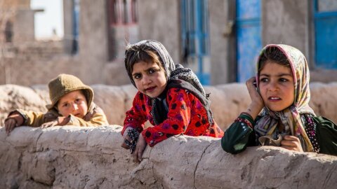 UNDP/S. Omer Sadaat Children in Shade Bara village, Herat province, Afghanistan.