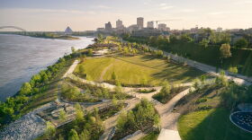 The redesign of Tom Lee Park costs $61 million. A little more than half of the funding came from government sources.